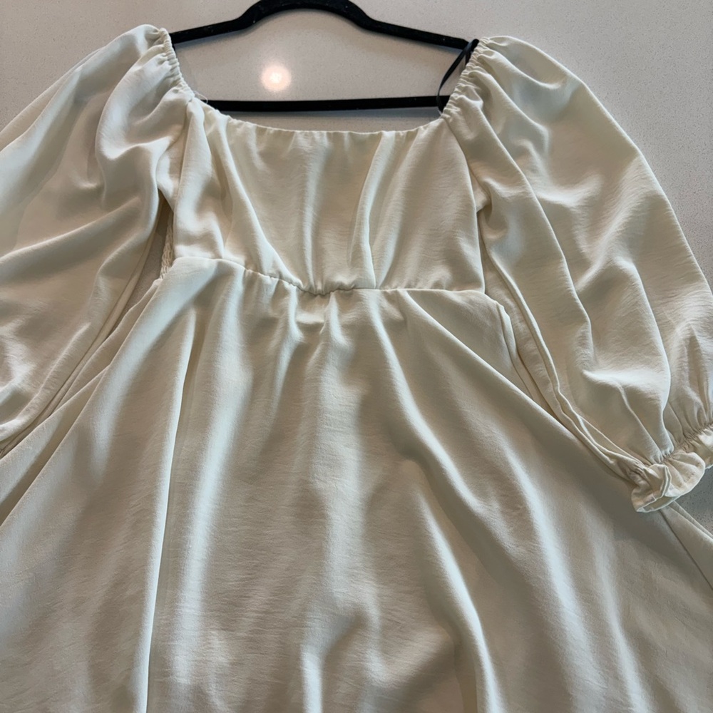 Forever 21 Cream Blouse